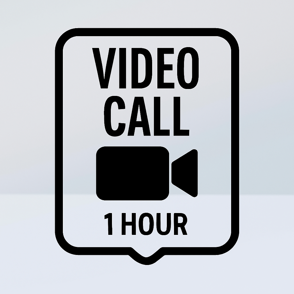 1 Hour Video Consultation