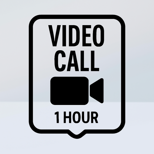 1 Hour Video Consultation